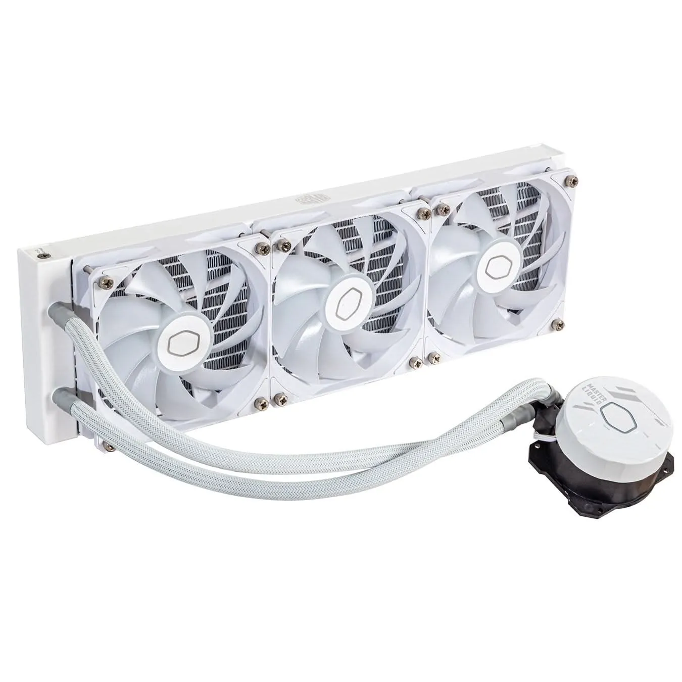 COOLER MASTER ML360 CORE 360MM ARGB AIO LIQUID COOLER WHITE