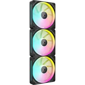 Corsair iCUE LINK LX120 RGB STARTER Black 120mm PWM PC Case Fan Triple Fan Kit (3件裝) (CO-9051026-WW)