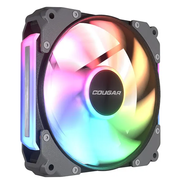 Cougar | APOLAR 120 | ARGB Case Fan 3 Pack - Black