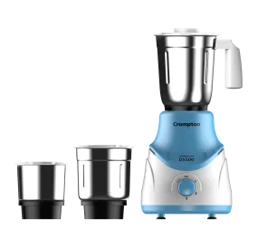 Crompton DS 500, 500 Watt Mixer Grinder with 3 Stainless Steel Jars