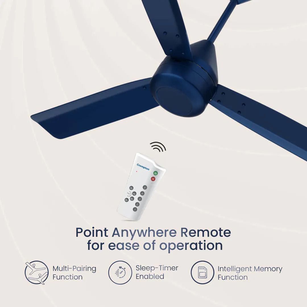 Crompton Energion Groove Remote BLDC Ceiling Fan