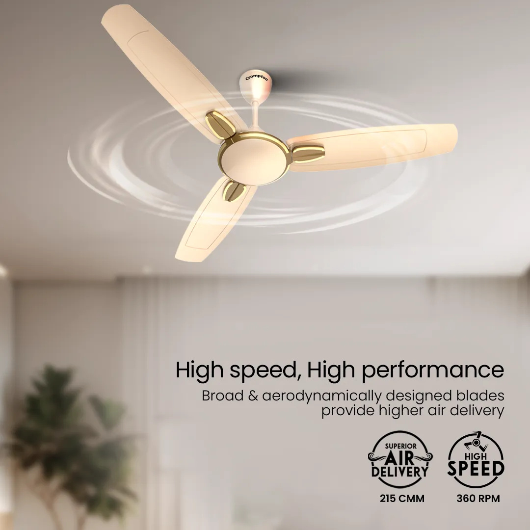 Crompton High Speed Java | Star Rated Ceiling Fan