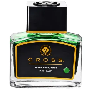 Cross Ink Bottle - Green Single Fountain Pen, 62.5 ml | 8945S-5