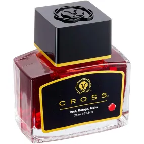 Cross Ink Bottle - Red Single Fountain Pen, 62.5 ml | 8945S-4