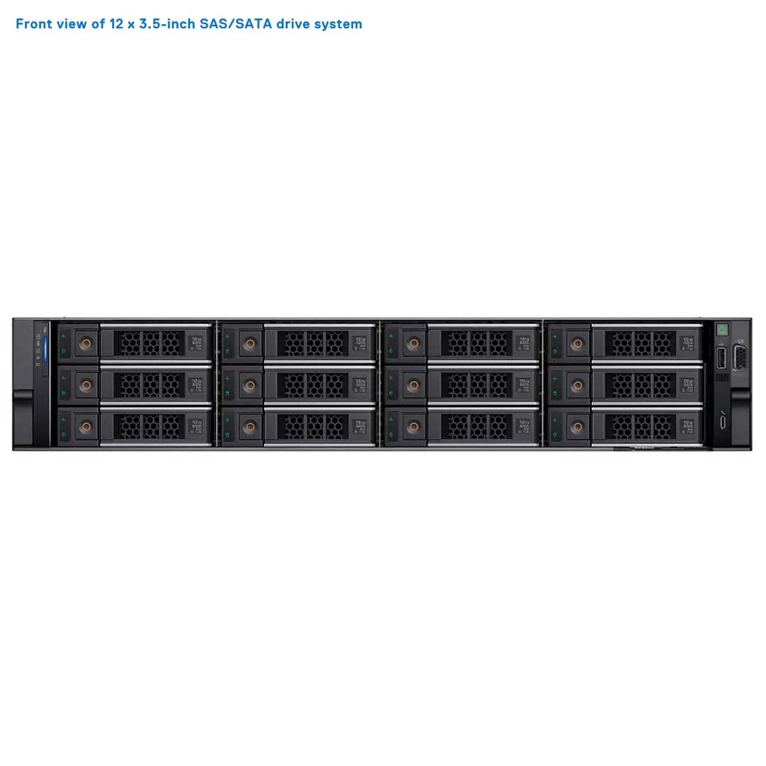 Dell PowerEdge R760XS Rack Server Chassis (12x 3.5")