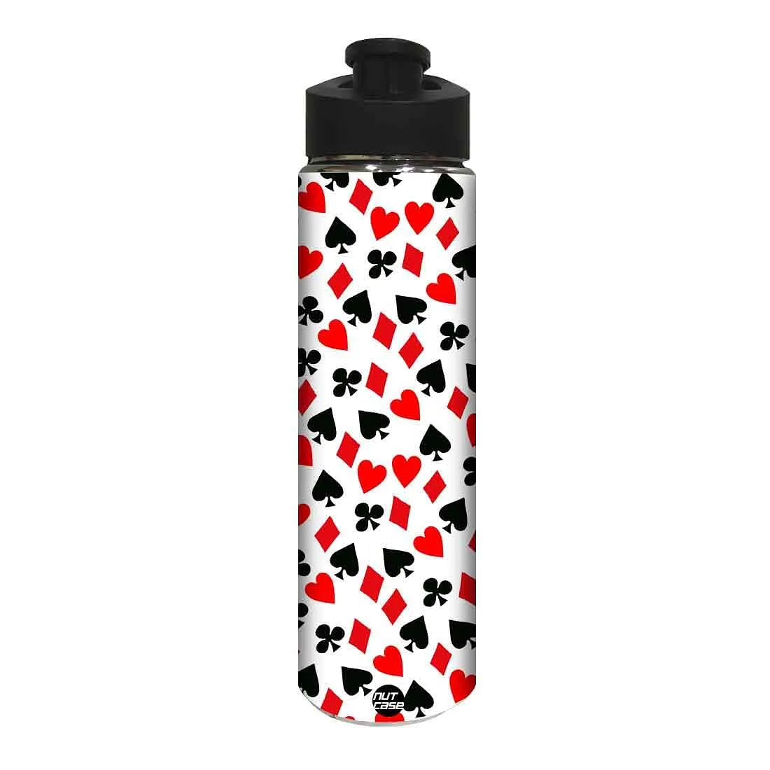 Designer Stainless Steel Sipper Bottle -  Ace and Heart