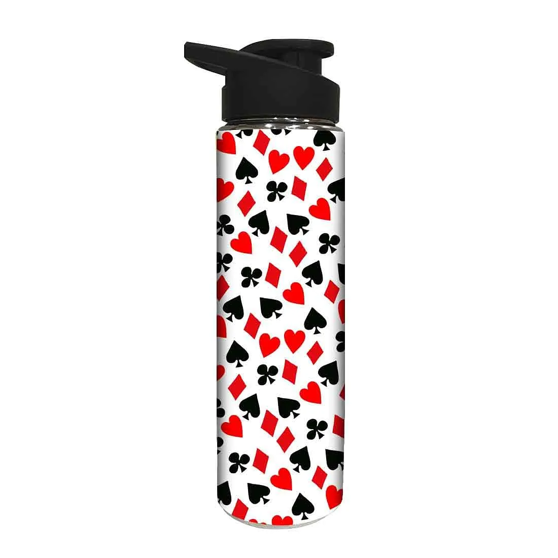 Designer Stainless Steel Sipper Bottle -  Ace and Heart