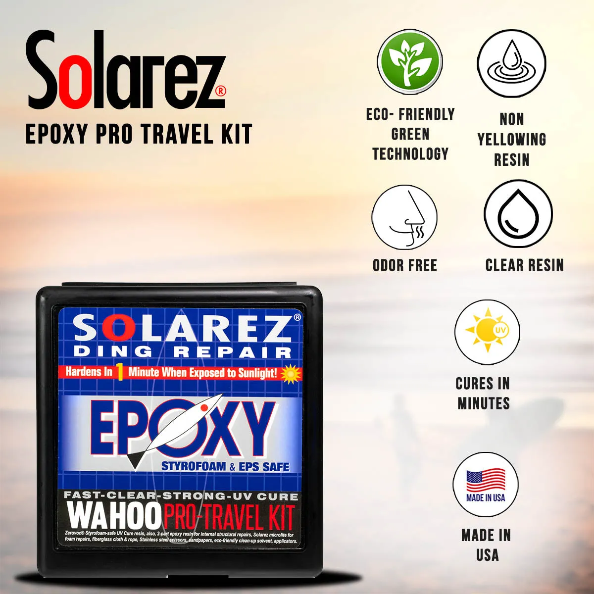 Ding Repair - Solarez Epoxy Pro Travel Kit