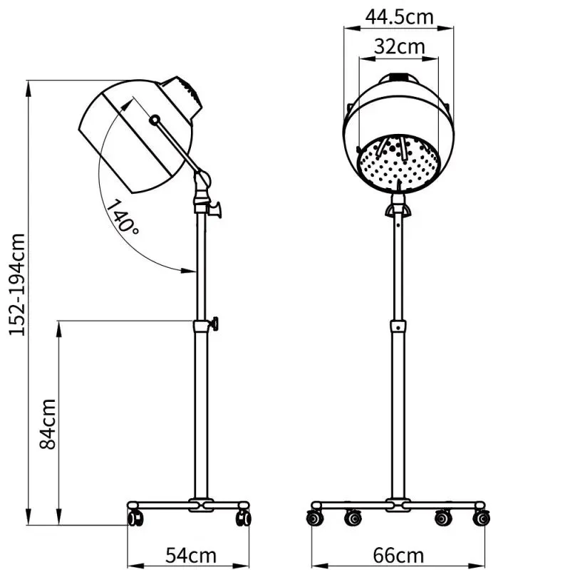 Dir Hood Hair Dryer CAPSULE II- Free Standing