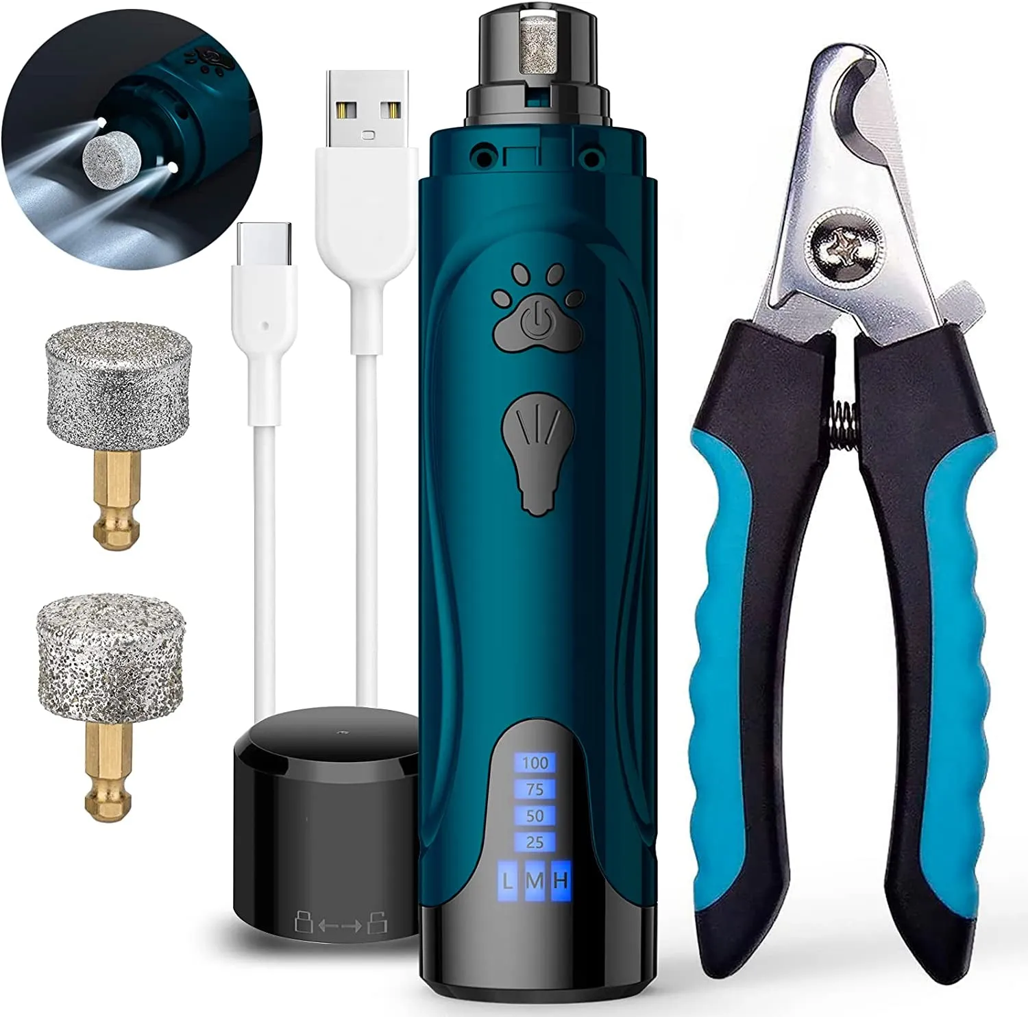 Dog Nail Trimmers and Clippers Kit