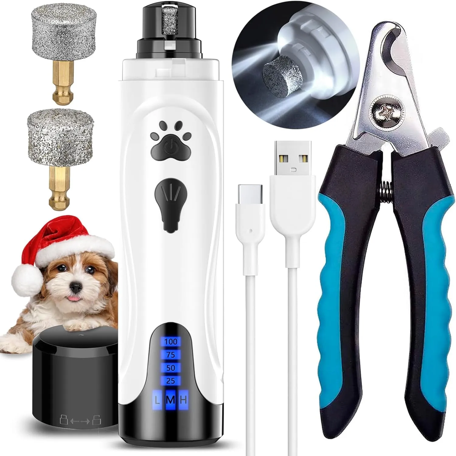 Dog Nail Trimmers and Clippers Kit