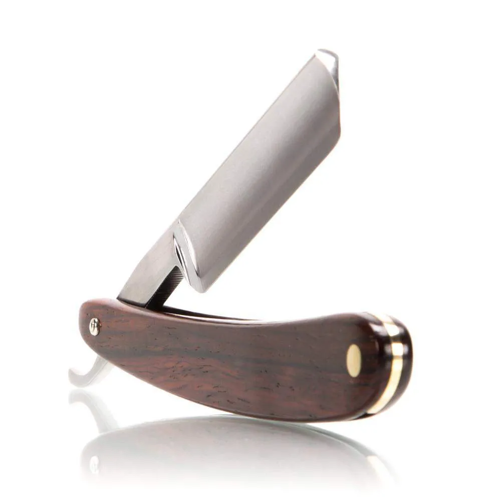 Dovo 5/8 Straight Razor - Cocobolo Wood Scales