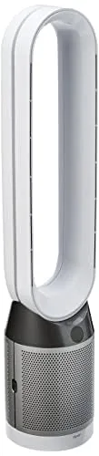 Dyson Purifying Tower Fan, White/Silver