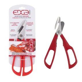 Edge Design Seafood Shears - Red