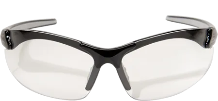 Edge Eyewear Zorge G2 DZ111-G2  Black Frame Clear Lens Glasses