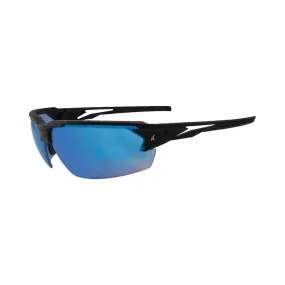 Edge XPAP418 - Pumori - Matte Black Frame / Aqua Precision Blue Mirror Lens