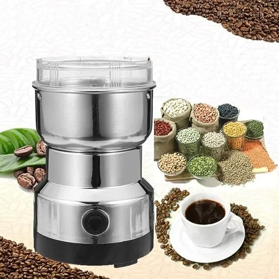 Electric Coffee Grinder, Multifunction Stainless Steel Blenders Smash Machine