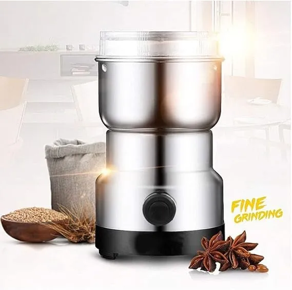 Electric Coffee Grinder, Multifunction Stainless Steel Blenders Smash Machine