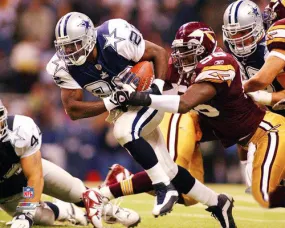 Emmitt Smith "Throwback" Dallas Cowboys vs. Redskins Premium Poster Print - Photofile Inc.