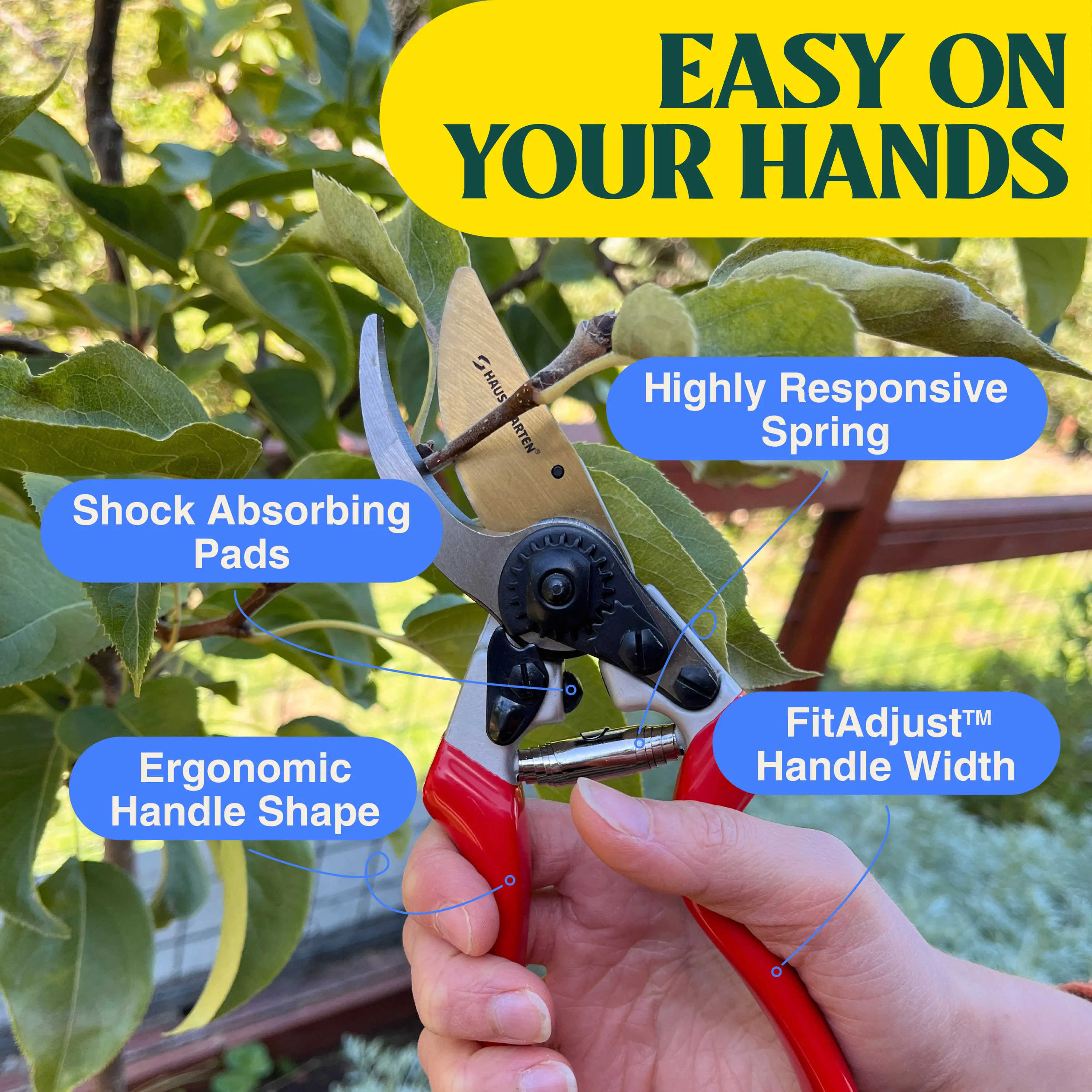 EnduroPRO Ergonomic Bypass Pruners