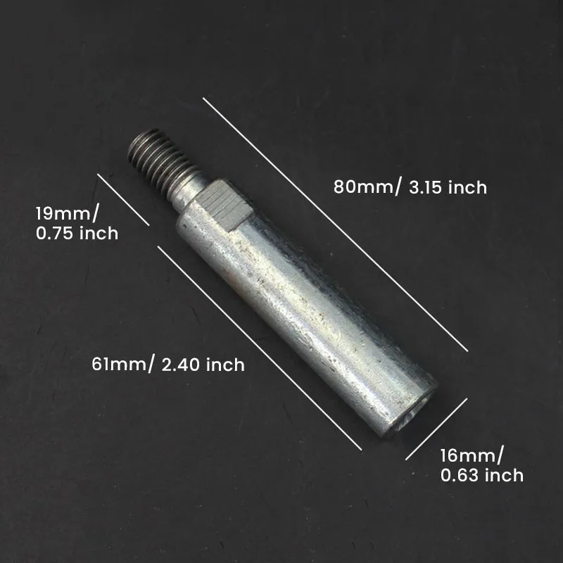 Extension rod for precise grinding and polishing