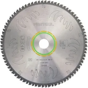 Festool 495387 80T Fine Tooth Cross-Cut KAPEX KS 120 Saw Blade