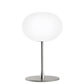 FLOS Glo-Ball T1 Table Lamp In Silver - ID 1390