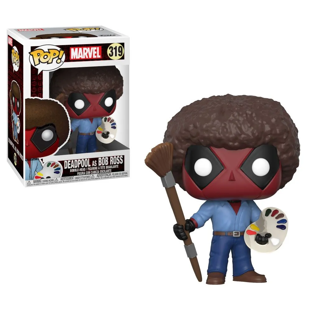 Funko POP! Marvel: Deadpool Playtime- Bob Ross