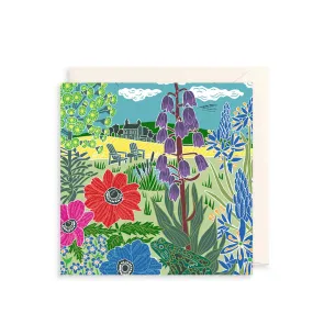 Garden Pond Greeting Card