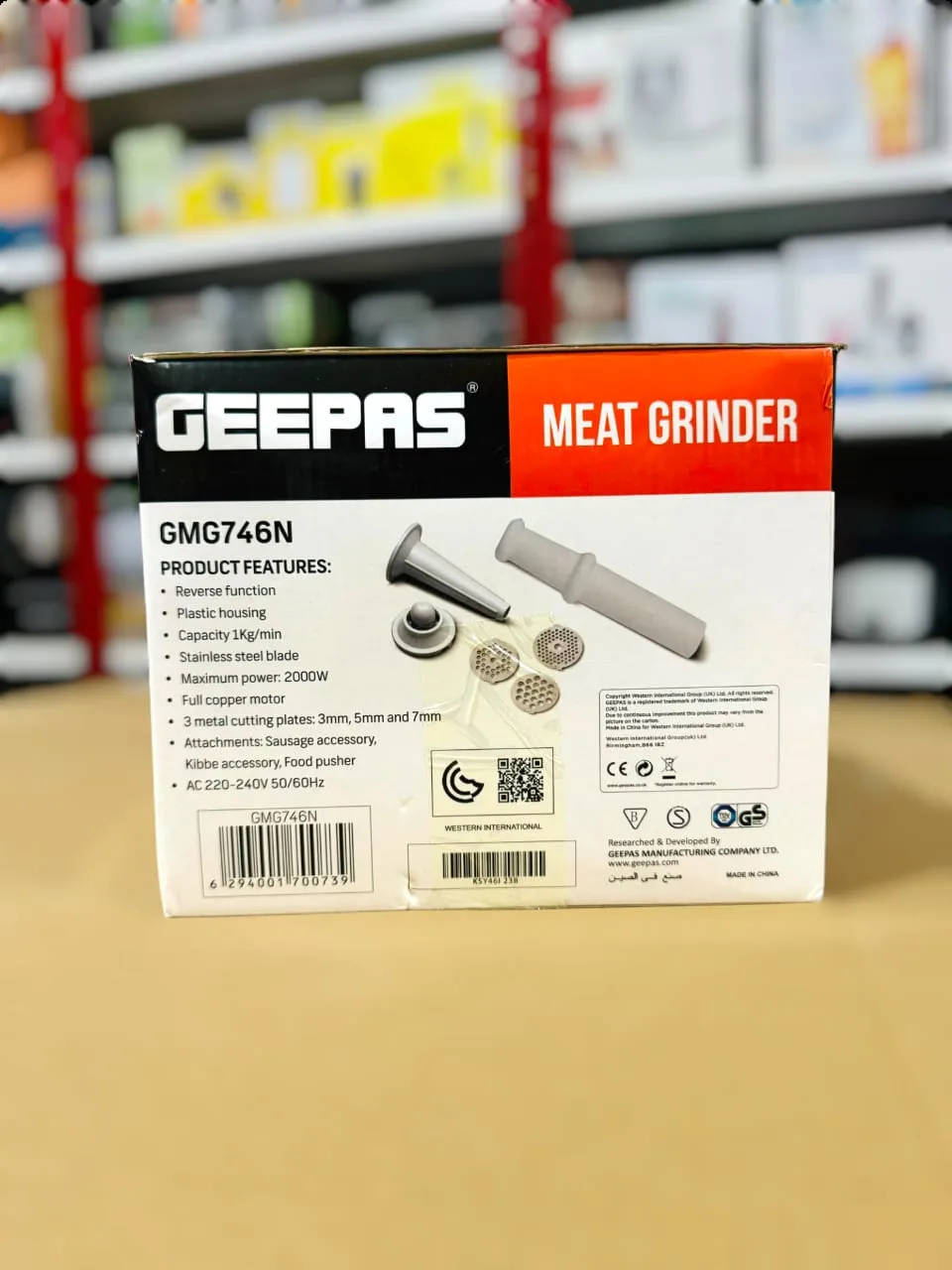 Geepas Meat Mincer GMG746P