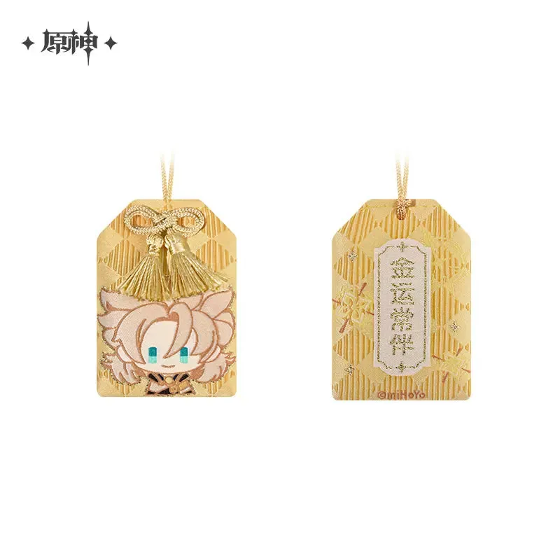 Genshin Impact Character Protective Amulet/Omamori Charm Vol 2 (In-Stock)