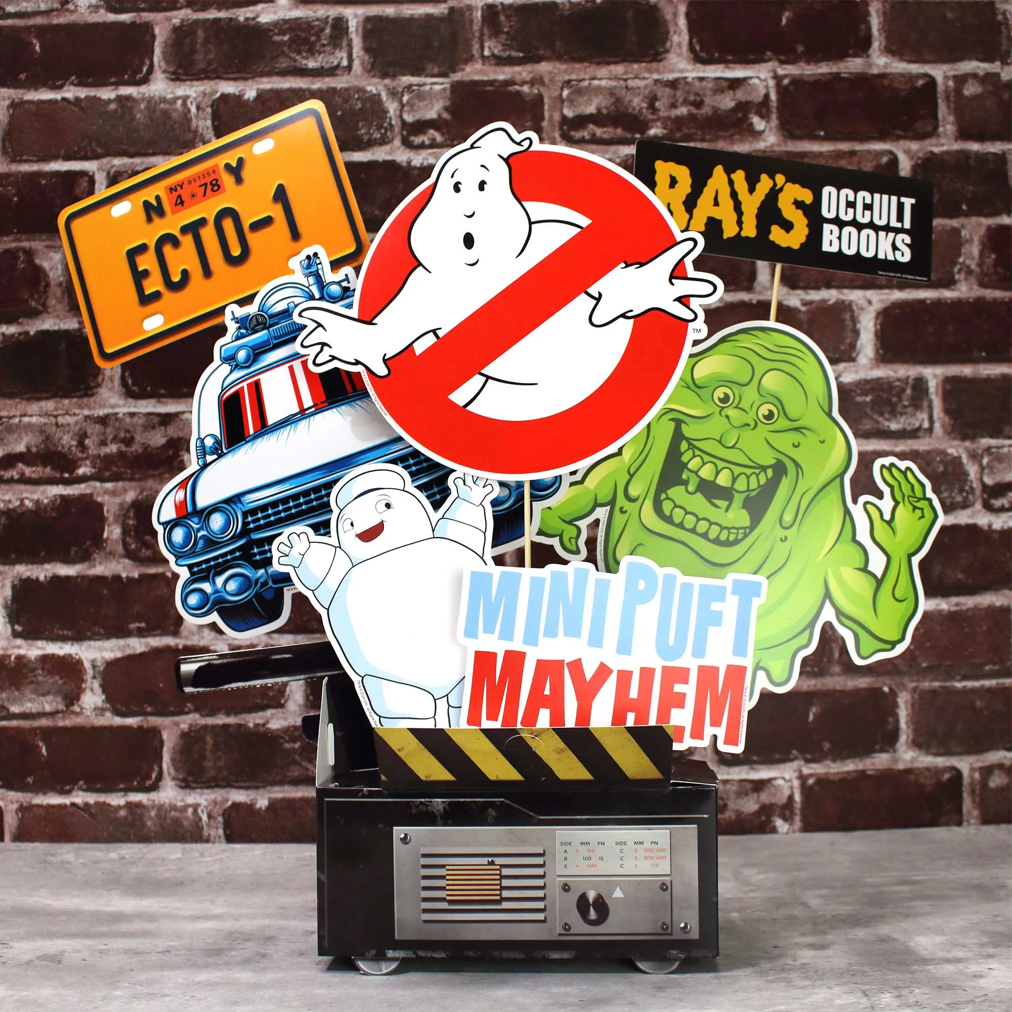 Ghostbusters Photo Booth Props