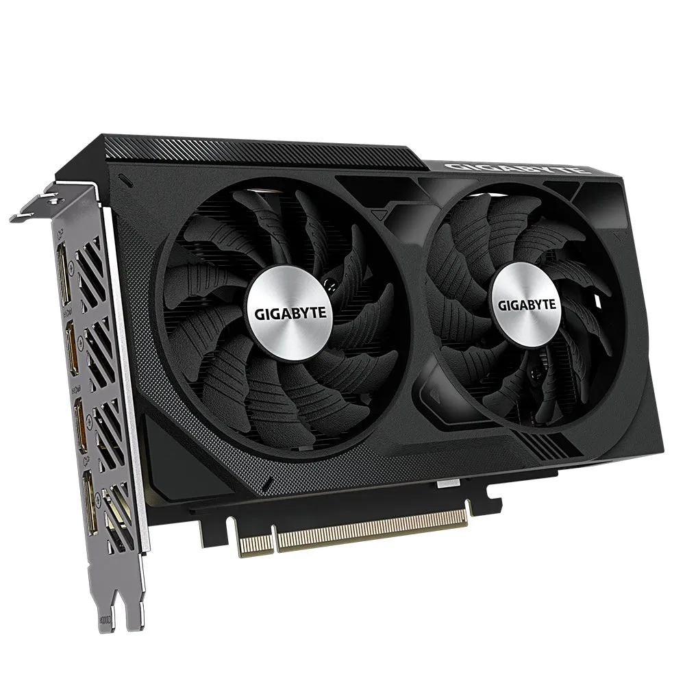 Gigabyte GeForce RTX 4060 WINDFORCE OC 8G GDDR6 Graphics Card | GV-N4060WF2OC-8GD