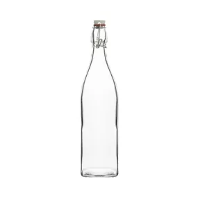 Glass Bottle - Square, 1.0Lt  |TRENTON