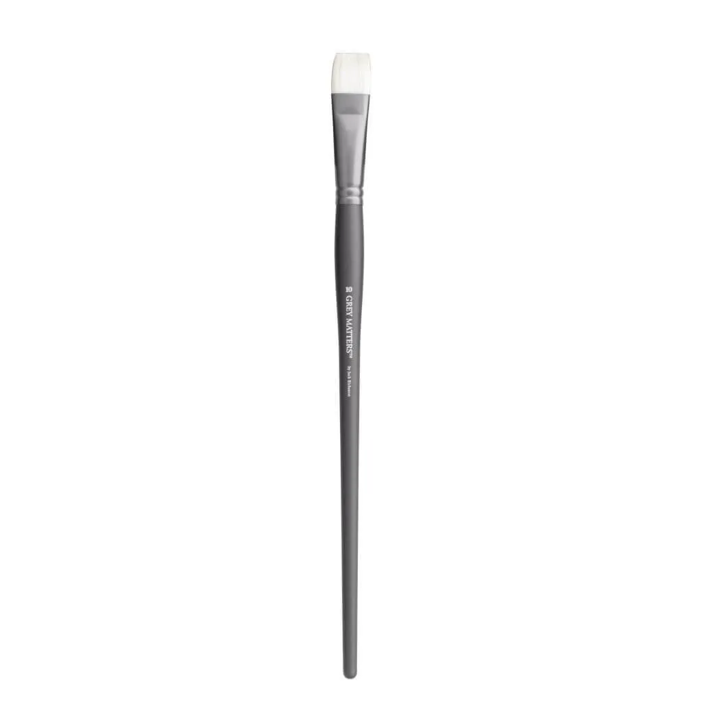 Gray Matters Interlock Bristle Bright Series Long Handle