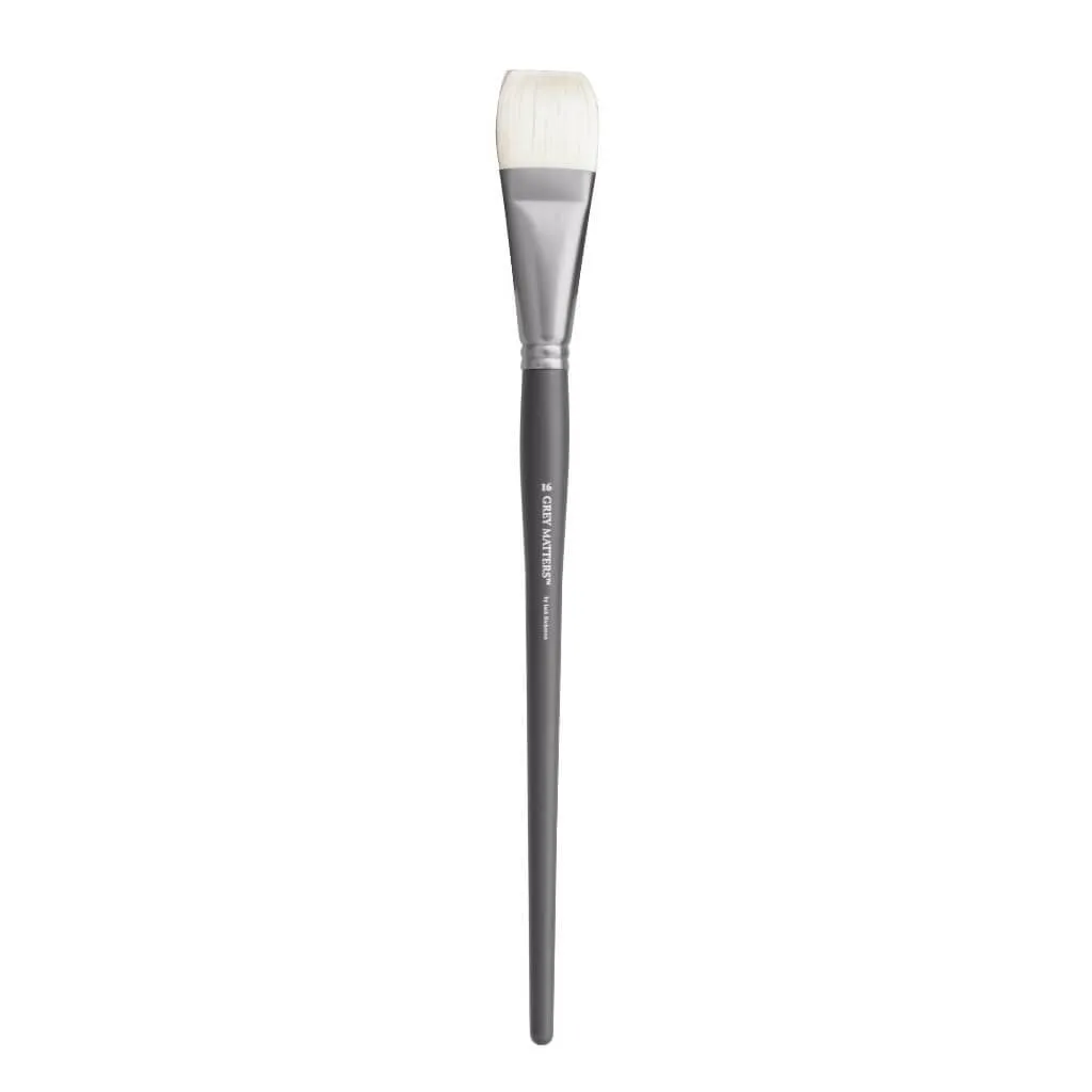 Gray Matters Interlock Bristle Bright Series Long Handle