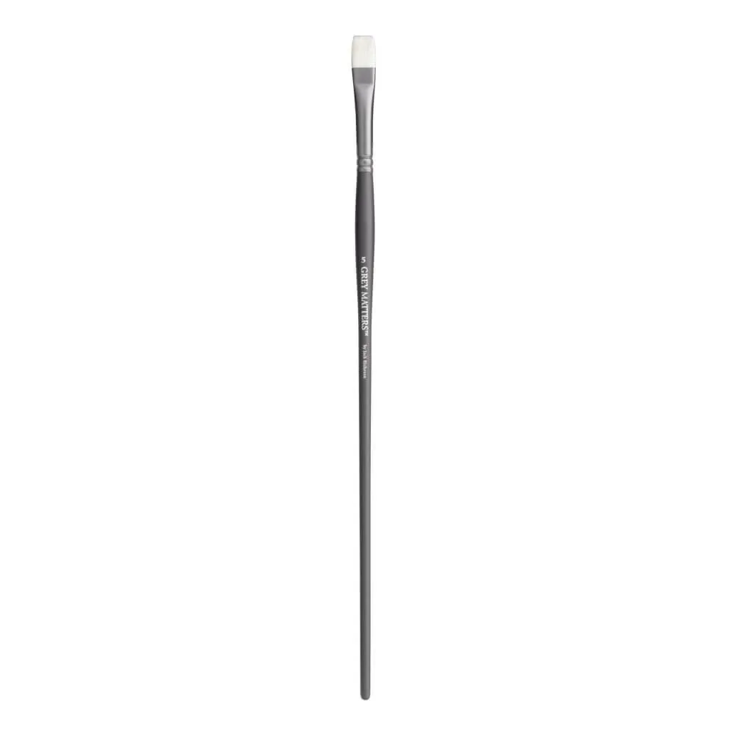 Gray Matters Interlock Bristle Bright Series Long Handle