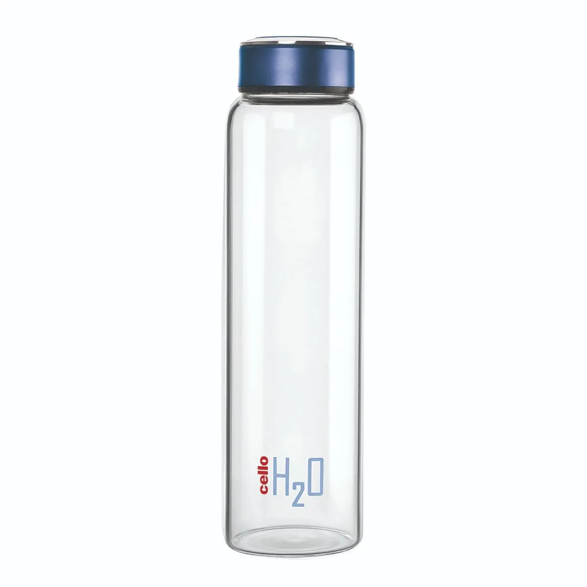 H2O Borosilicate Glass Water Bottle, 1000ml