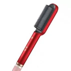 Hair Straightener Brush FH 909 - Red