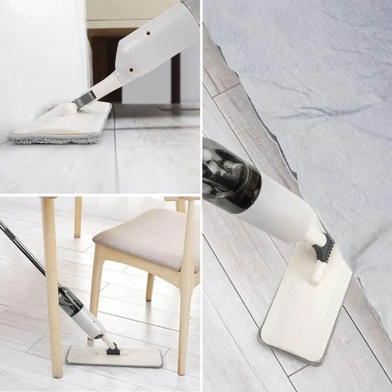 Hands Free Microfiber Spraying Mop