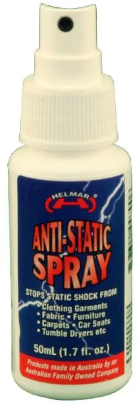 HELMAR ANTI-STATIC SPRAY 50 ML (1.7 OZ)