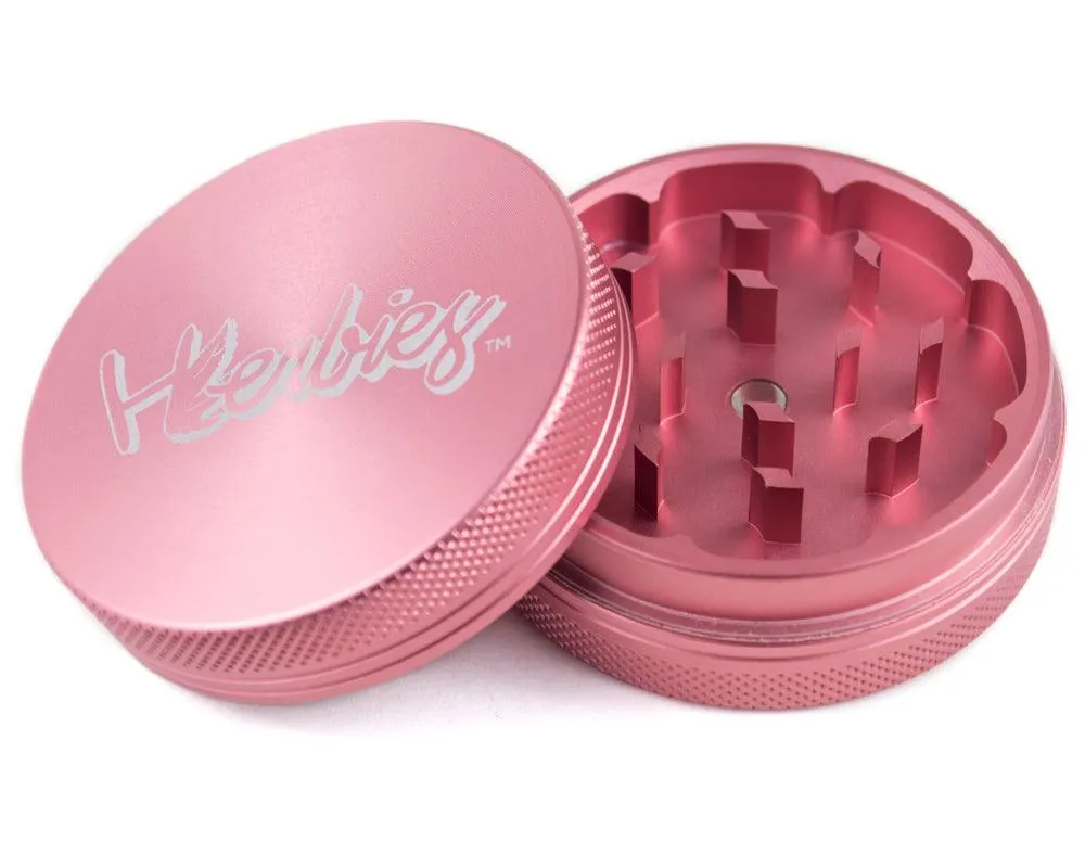 Herbies | 2 Piece Grinder - Pink