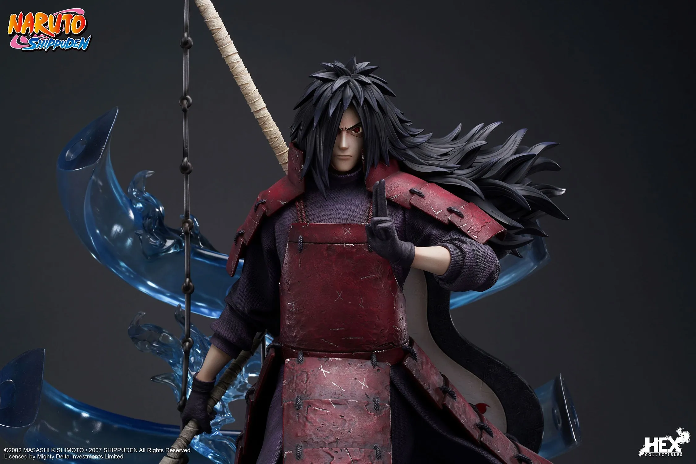 HEX Collectibles Naruto Shippuden Uchiha Madara Quarter Scale Statue