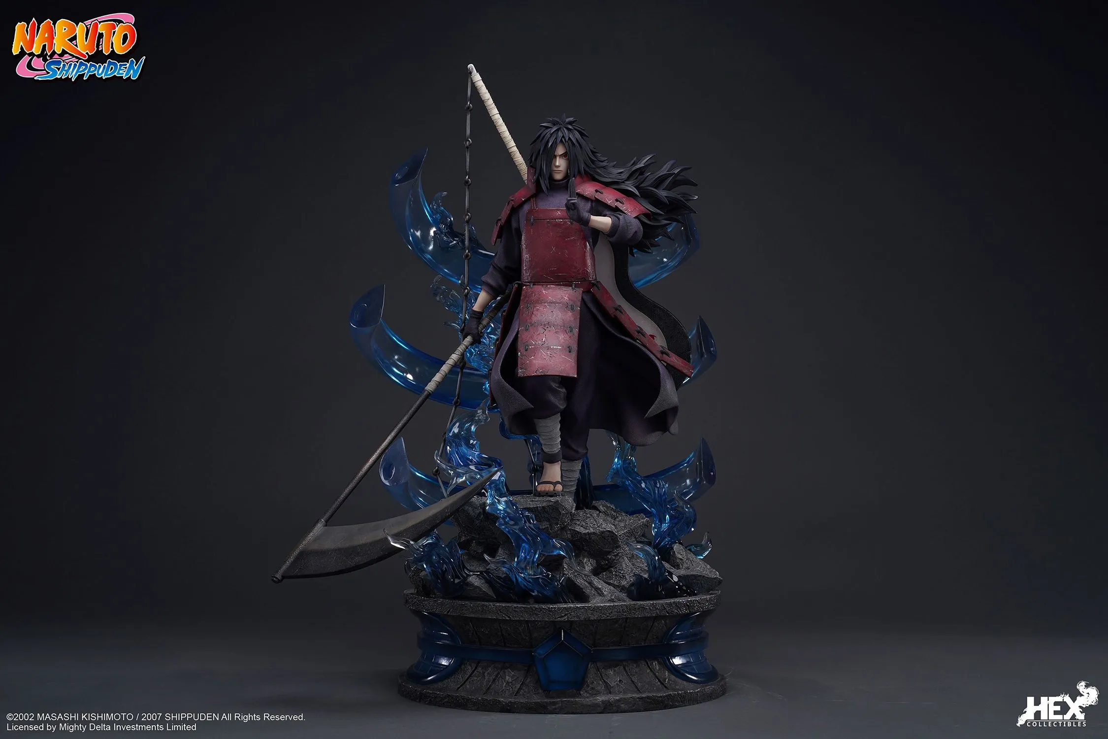 HEX Collectibles Naruto Shippuden Uchiha Madara Quarter Scale Statue