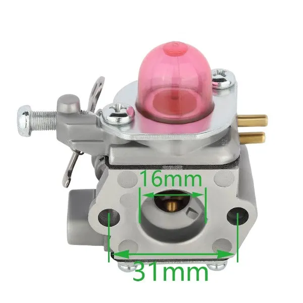 Hipa Carburetor Kit For Troy-Bilt TB32EC TB22EC TB22 TB25C TB80EC String Trimmer #WT-973 753-06190 753-08501