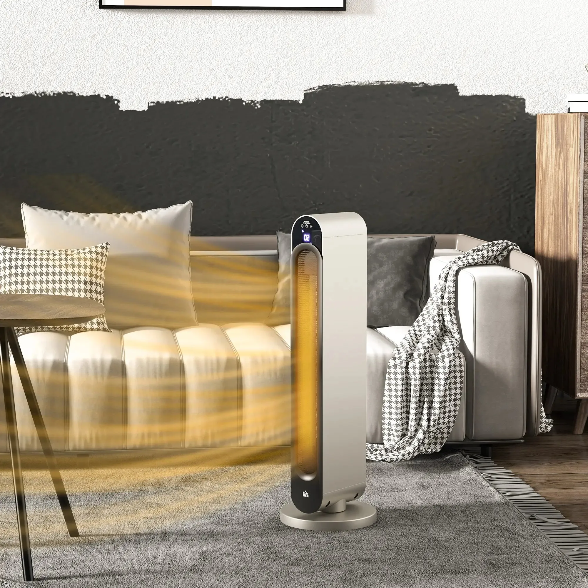 Homcom 2kW Ceramic Tower Electric Heater