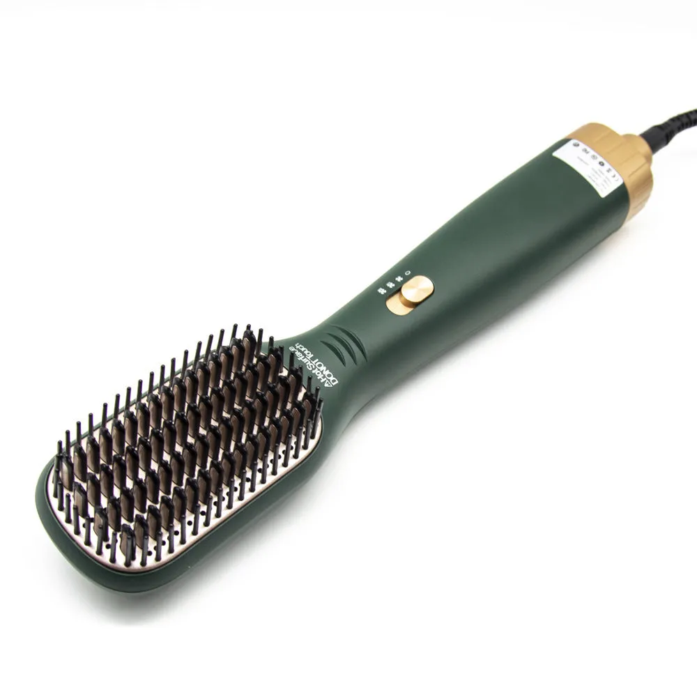 Hot Air Comb 3 In 1 Straight Hair And Curly Hair Dryer Negative Ion Beauty Power Comb Single Step Hot Air Comb