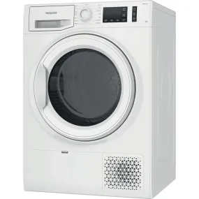 Hotpoint NTM1192UK 9kg Heat Pump Tumble Dryer, White