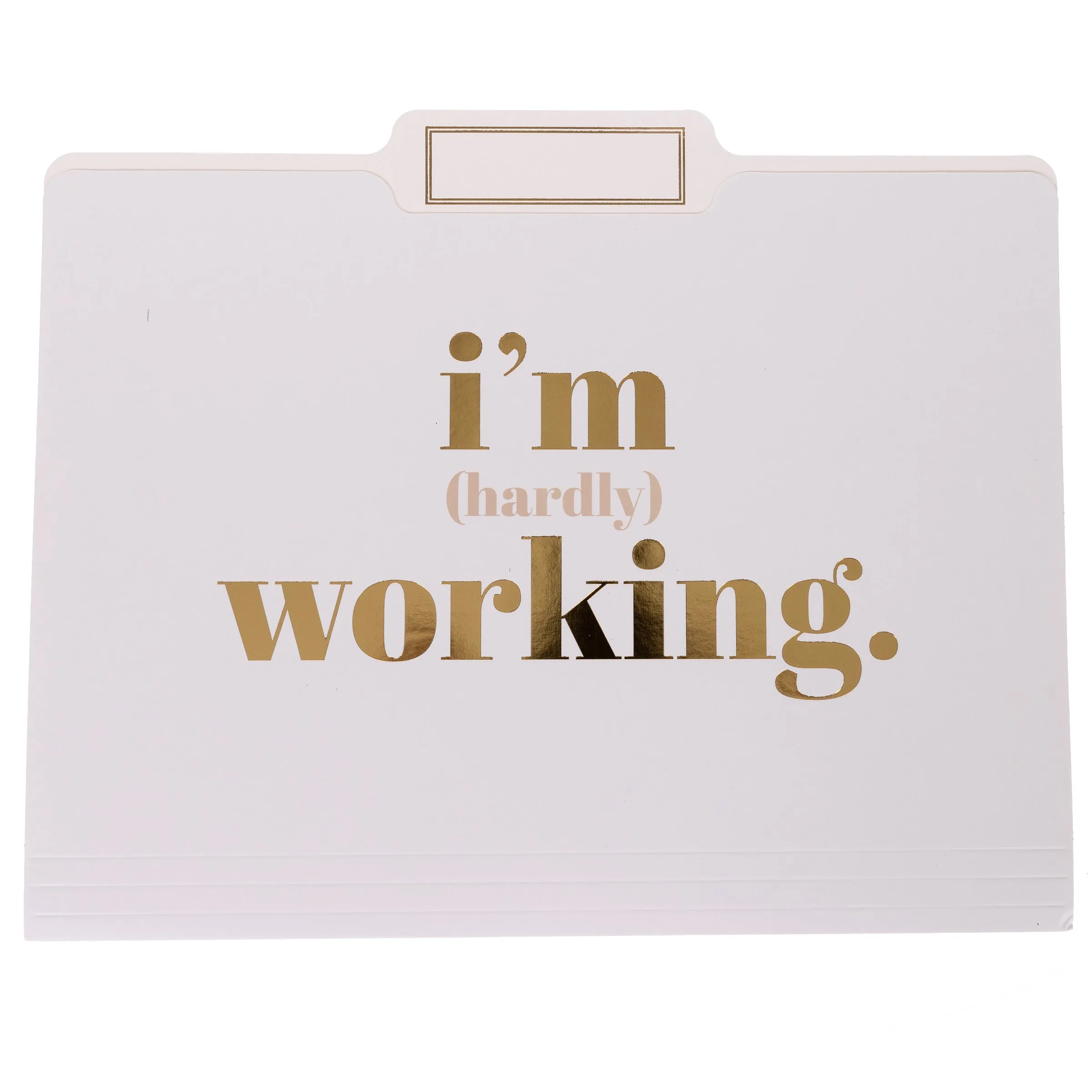 I'm Busy File Folder Set