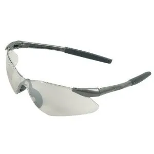 Jackson Nemesis Safety Glasses Gun Metal Frame - Clear Indoor/Outdoor Lens